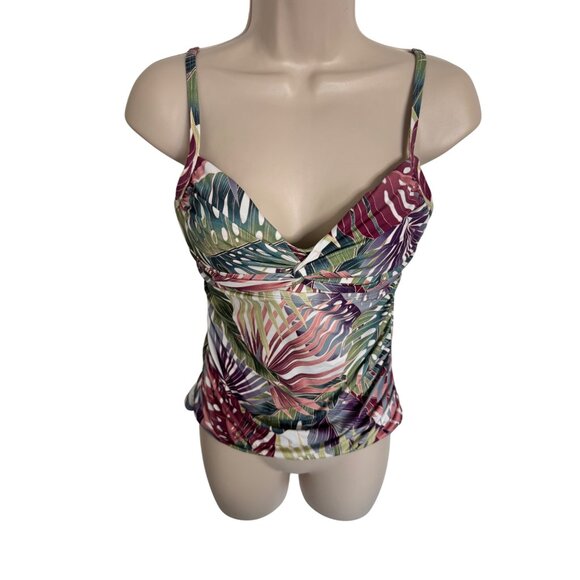 Bleu Rod Beattie Tankini Top Size 8 Underwire Padded NWT  $91 - Picture 8 of 9